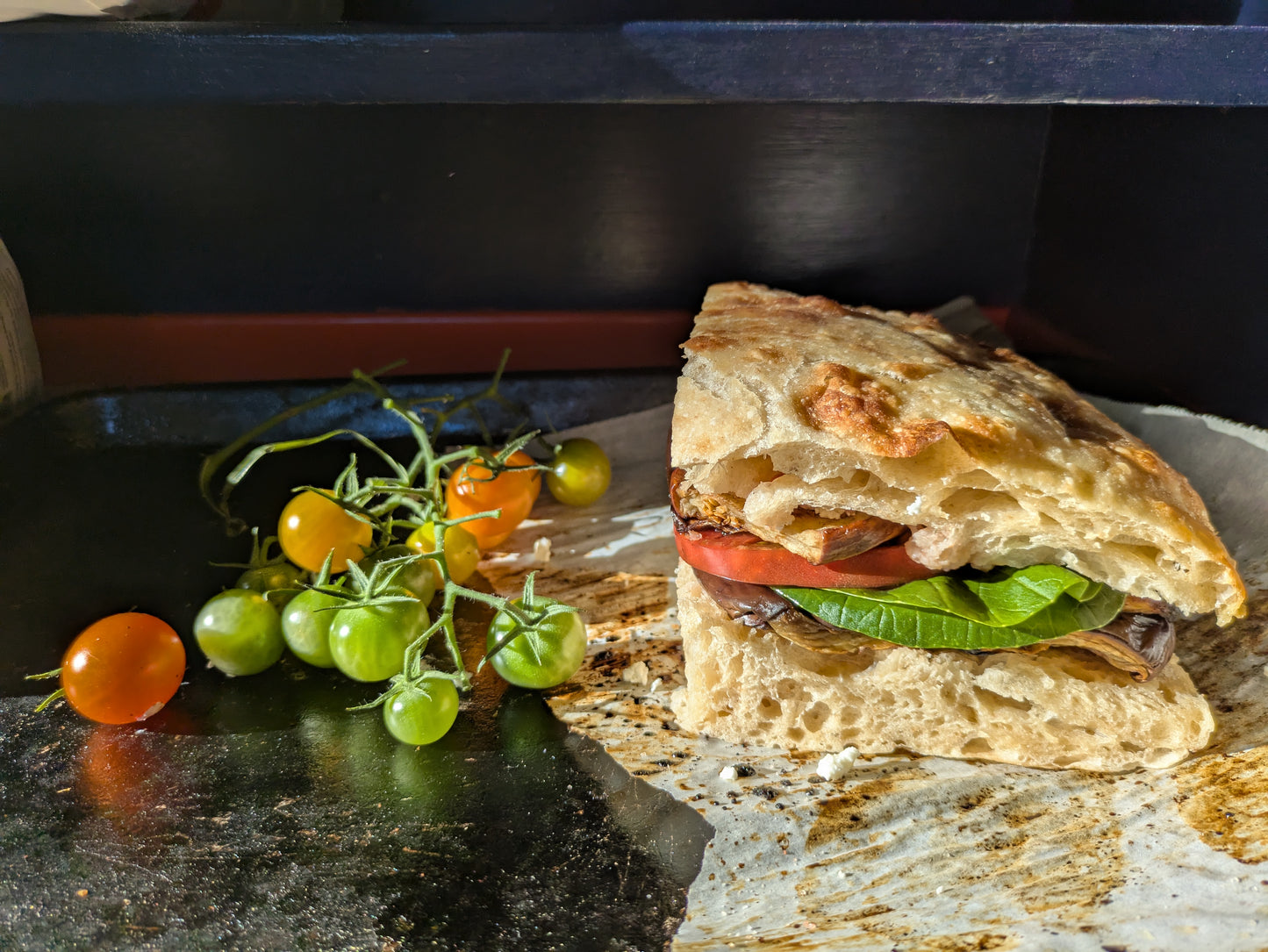 Roasted Garlic Rosemary Buck