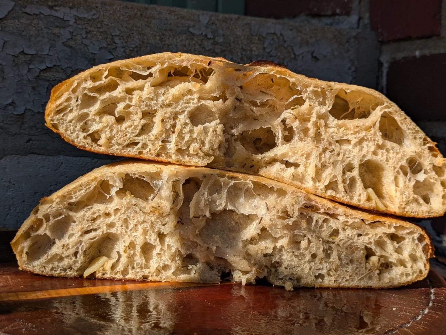 Roasted Garlic Rosemary Buck