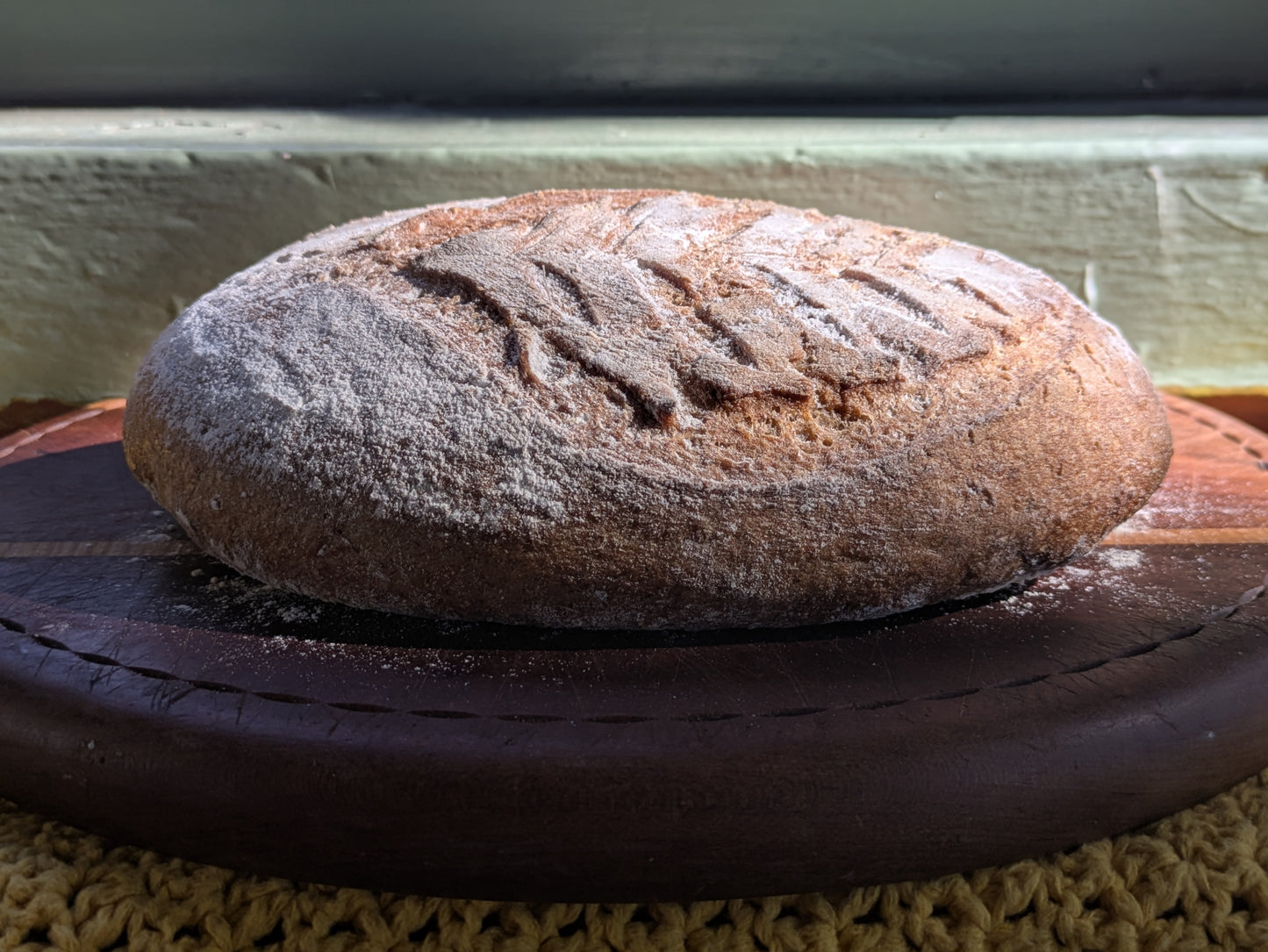 Sourdough Batard made with Gluten Alternative Grains