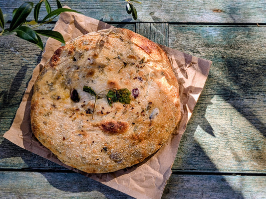 Roasted Garlic Olive Buck